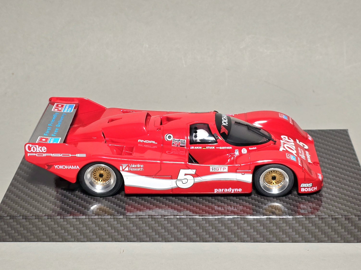 BRM Porsche 962 GTP Nr. 5  Sebring 1986 Coke 